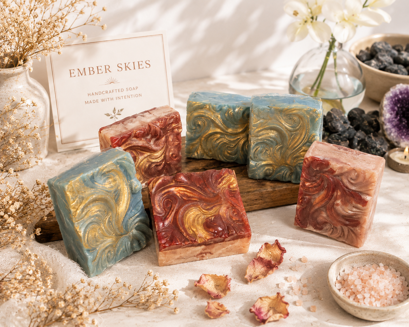 H.W.B. body soaps